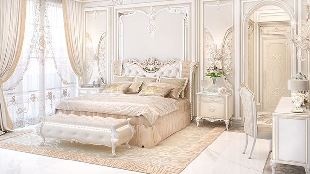 طراحی اتاق خواب عروس