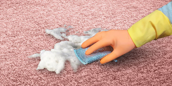 روش های تمیز کردن و پاک کردن لکه فرش