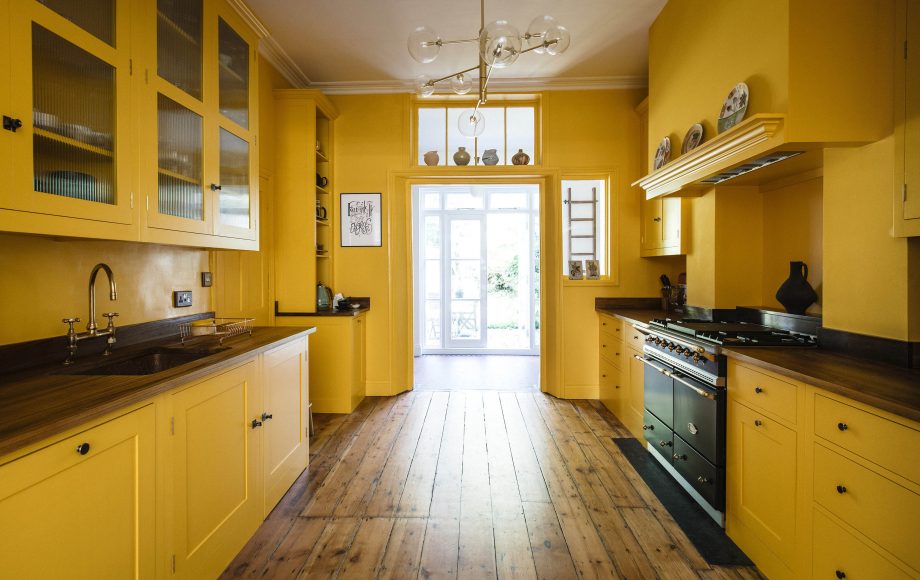 ایده هایی جهت استفاده از رنگ زرد در آشپرخانه